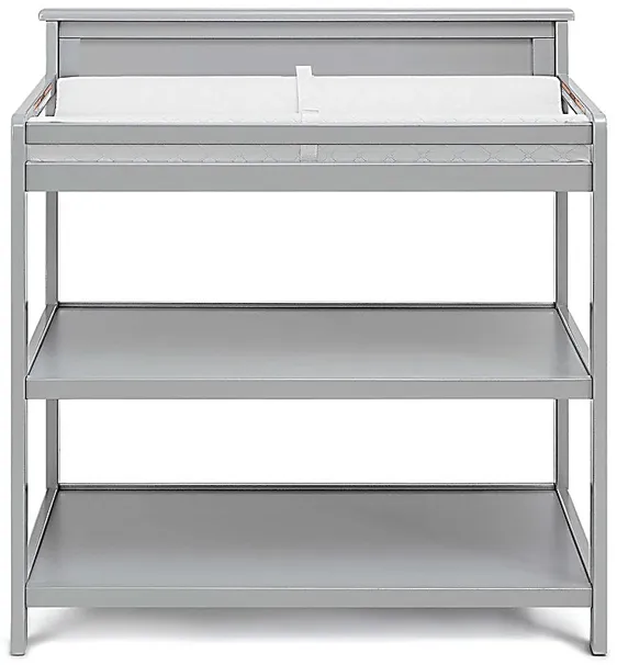 Crownspoint Gray Changing Table