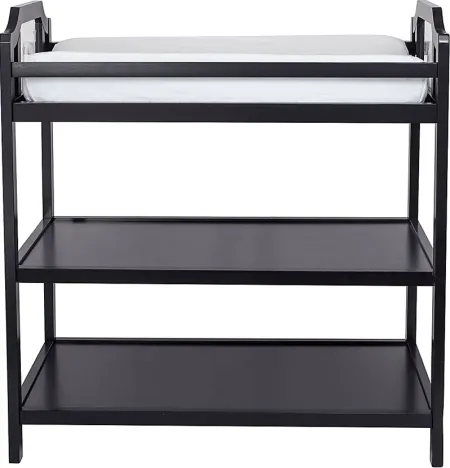 Bazzele Black Changing Table