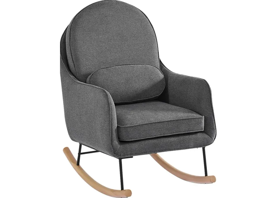 Nursery Annick Dark Gray Rocker