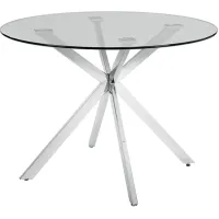 Altliff Silver Dining Table
