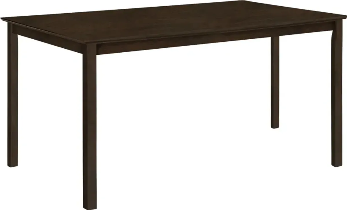 Nankora Espresso Dining Table