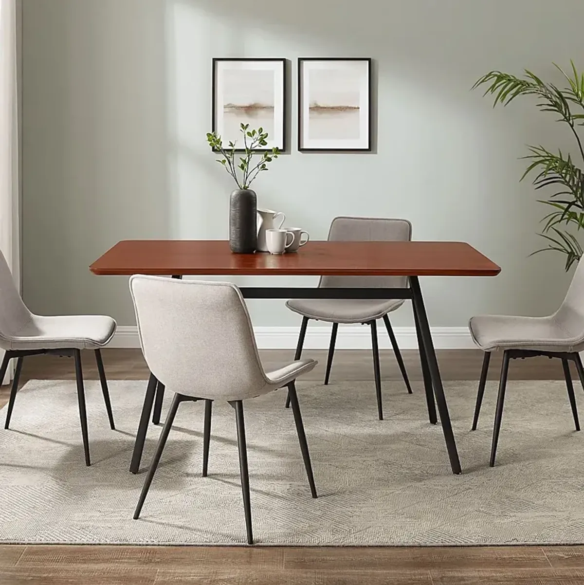 Tetter Walnut Dining Table