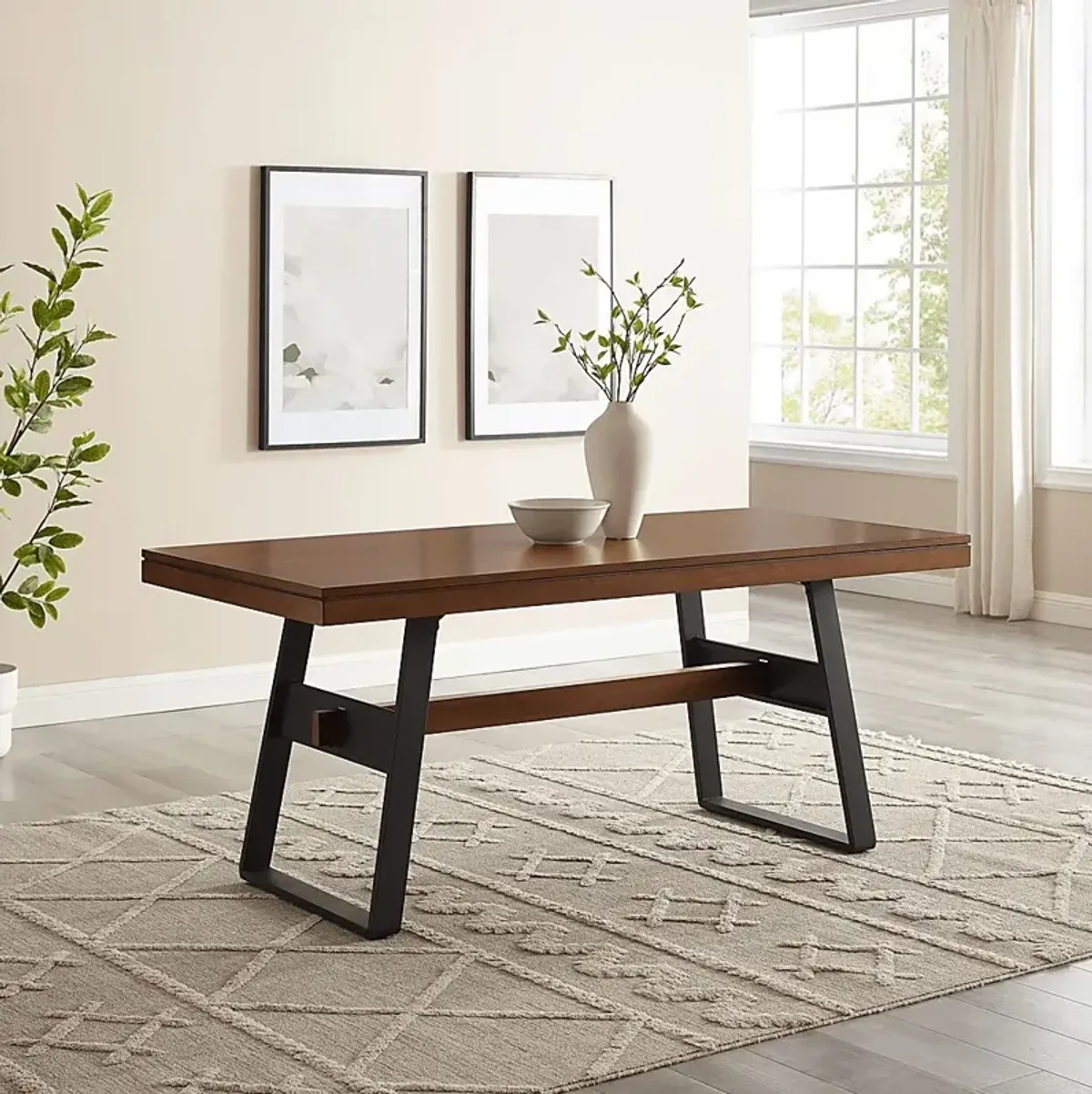 Stormdenn Walnut Dining Table