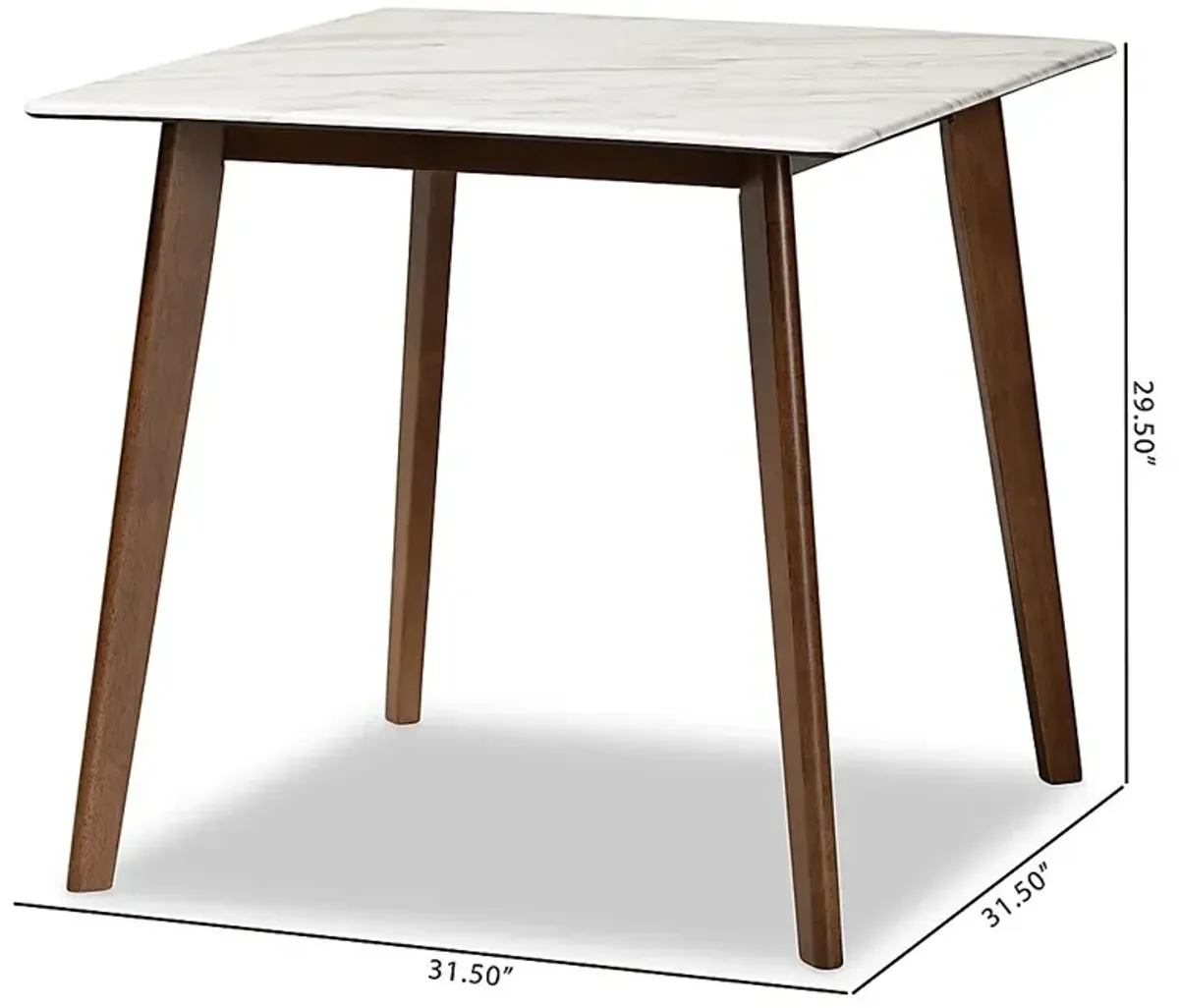 Milroy White Dining Table