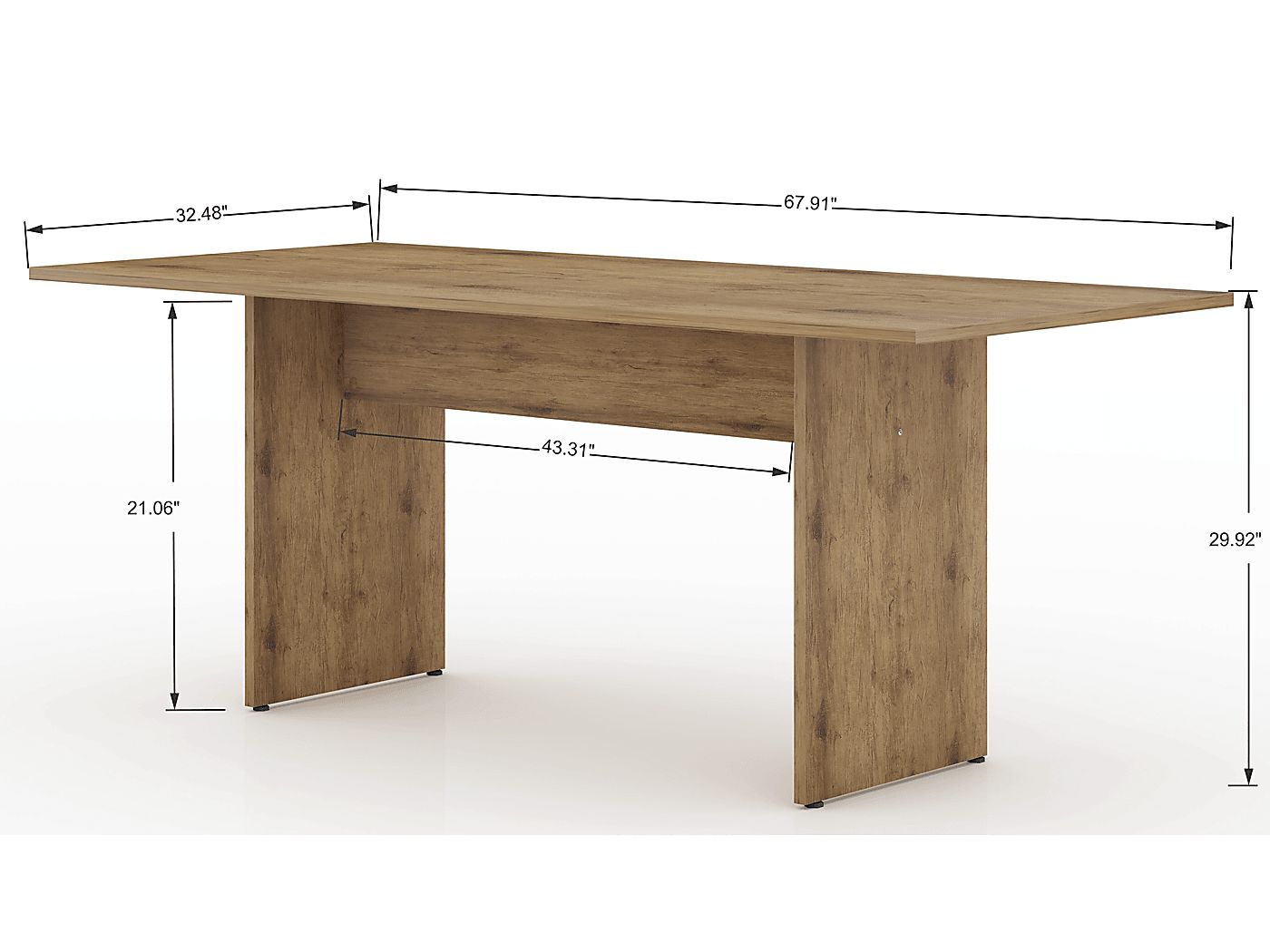 Volco Brown Dining Table