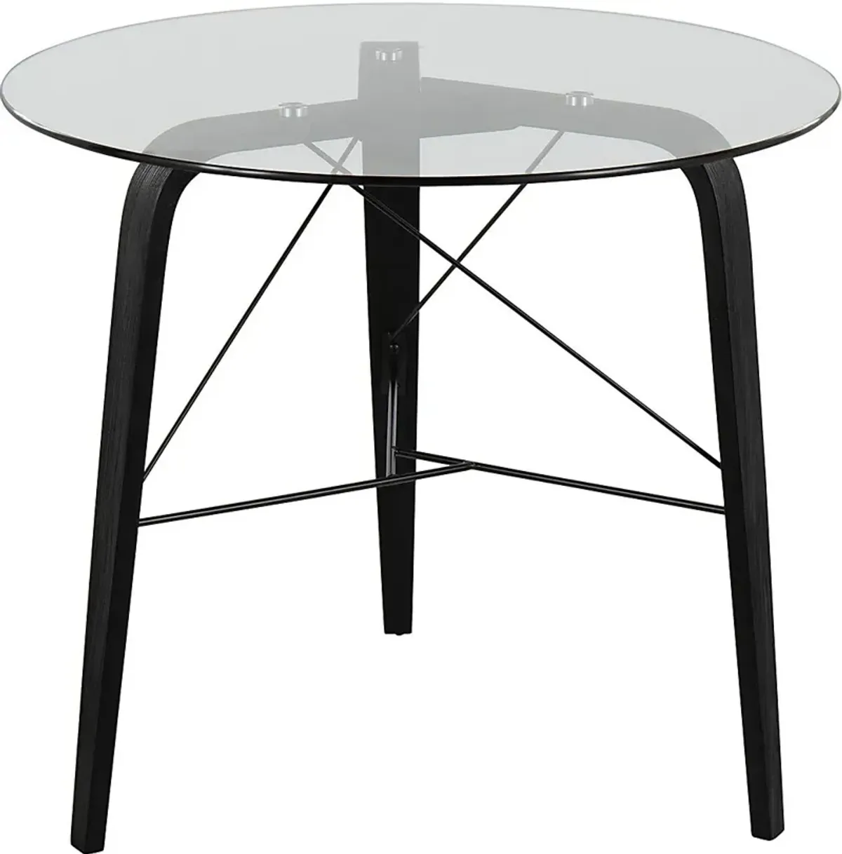 Pinebark Black Dining Table