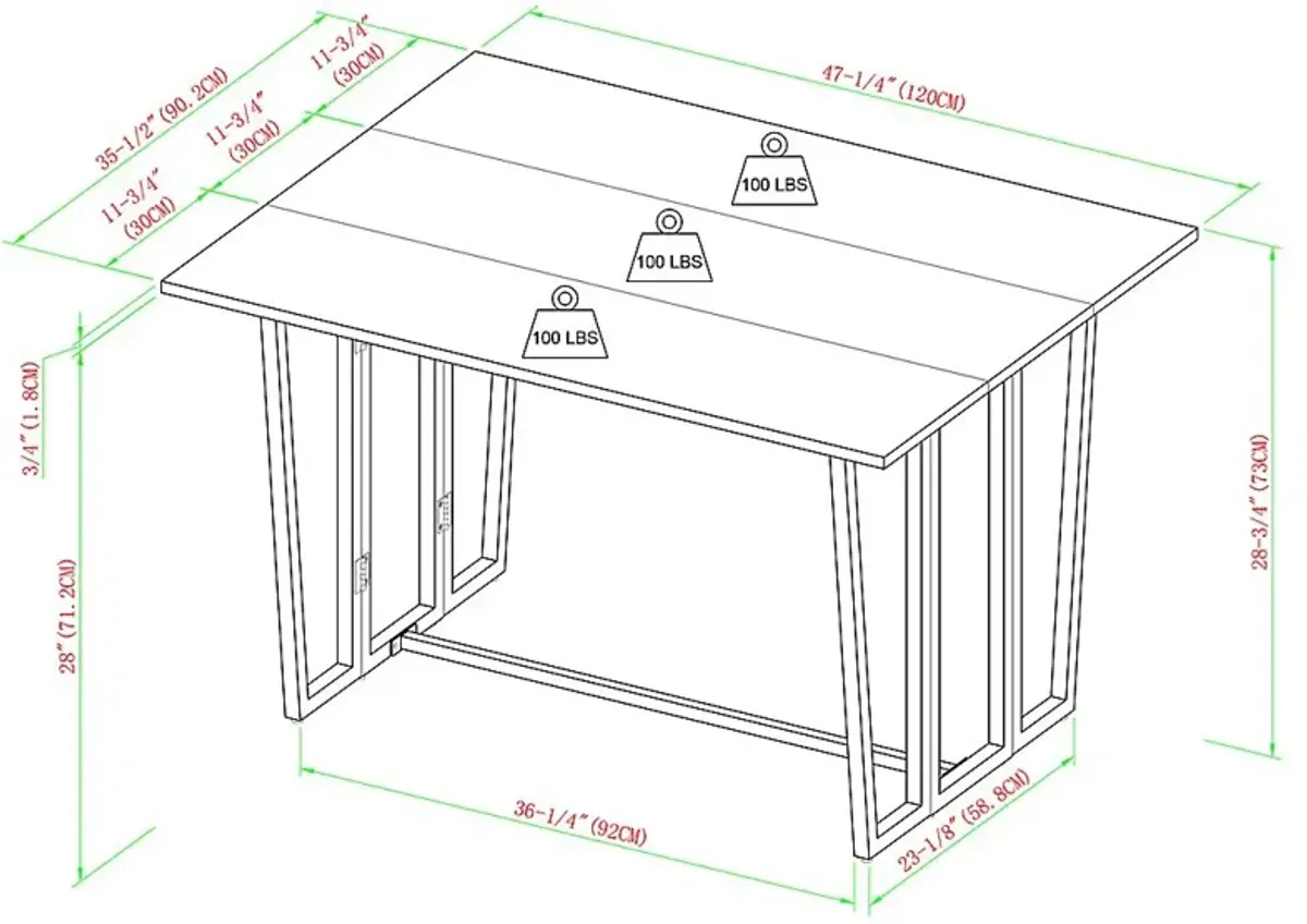 Ravinwood Natural Dining Table