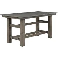 Lietner Gray Counter Height Dining Table