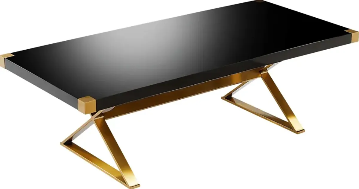 Acadamie Black Dining Table