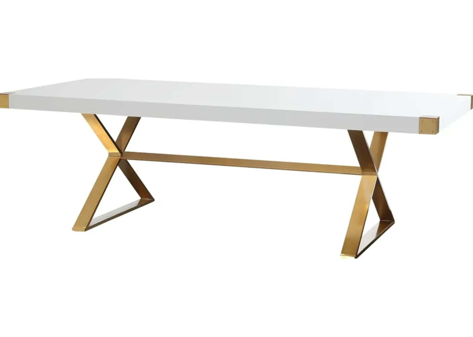 Acadamie White Dining Table