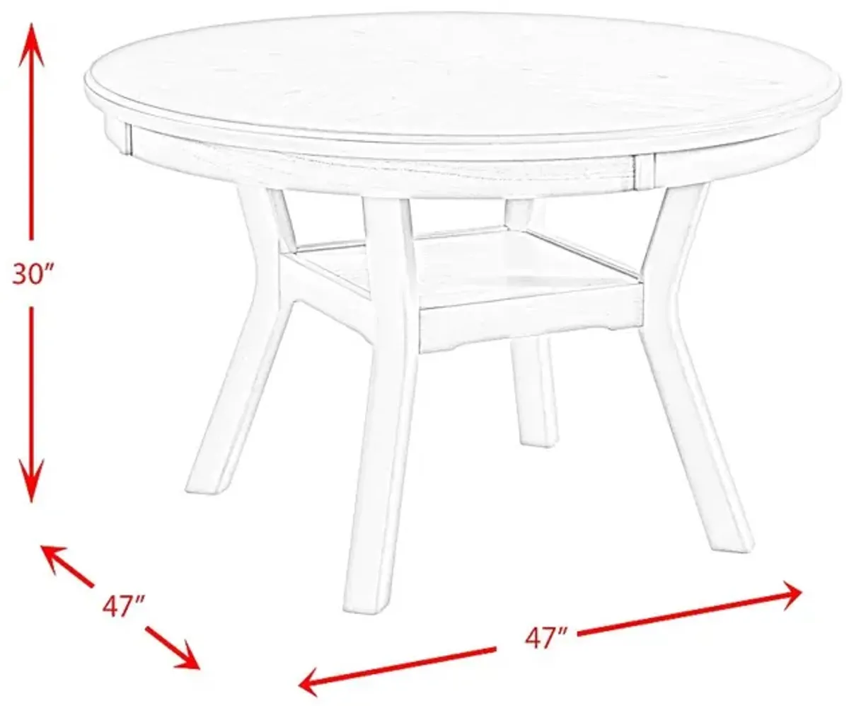 Clackamas Brown Dining Table