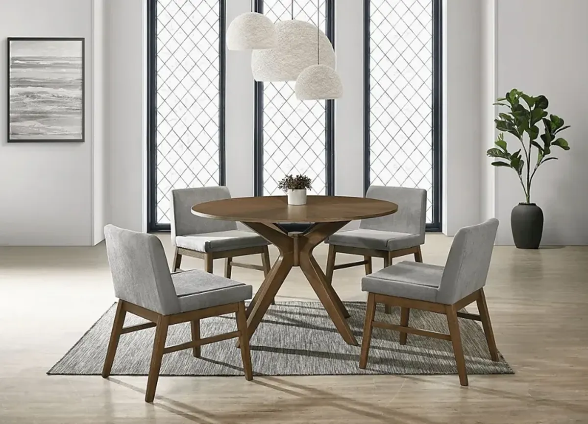 Anemone Brown Dining Table