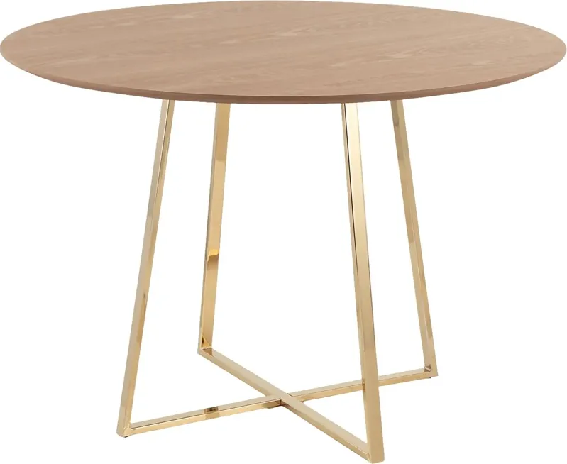 Vividell Gold Dining Table