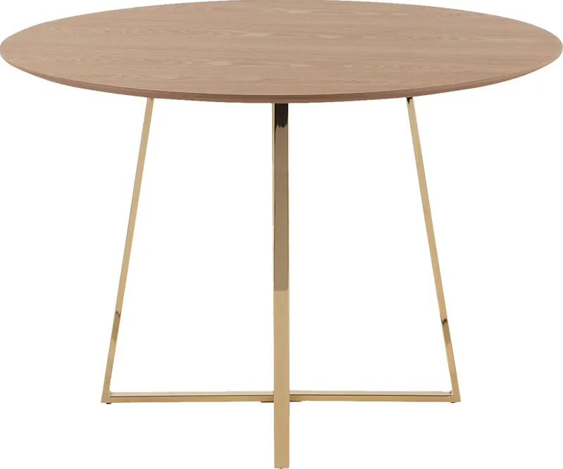 Vividell Gold Dining Table