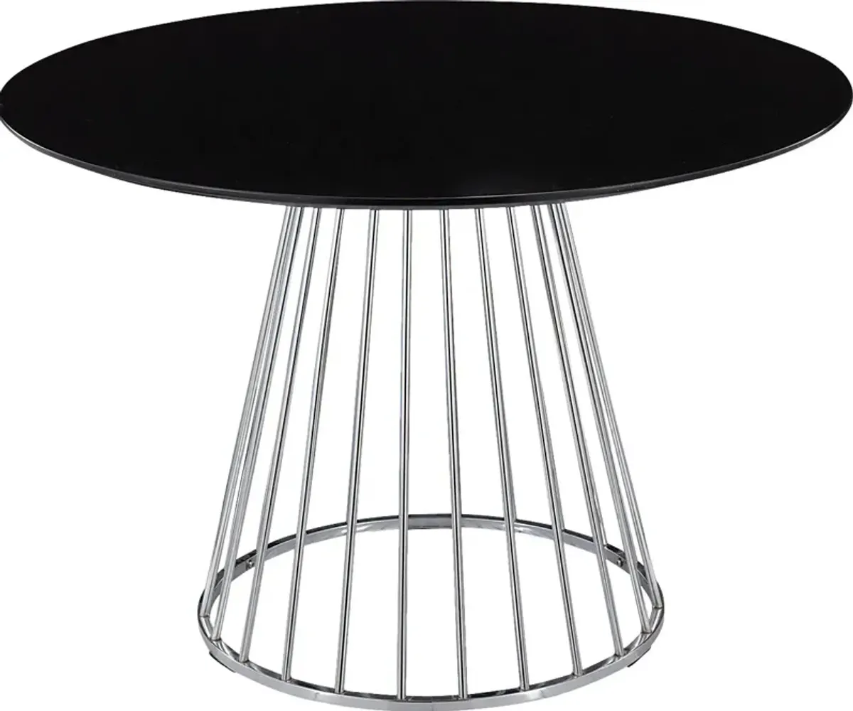 Ziercher II Black Dining Table