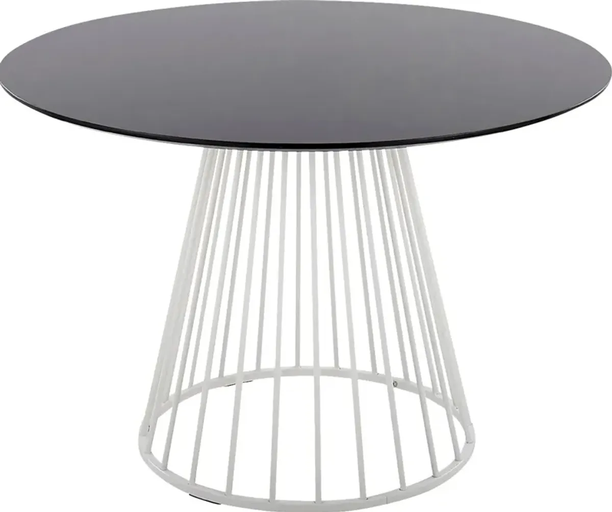 Ziercher III Black Dining Table