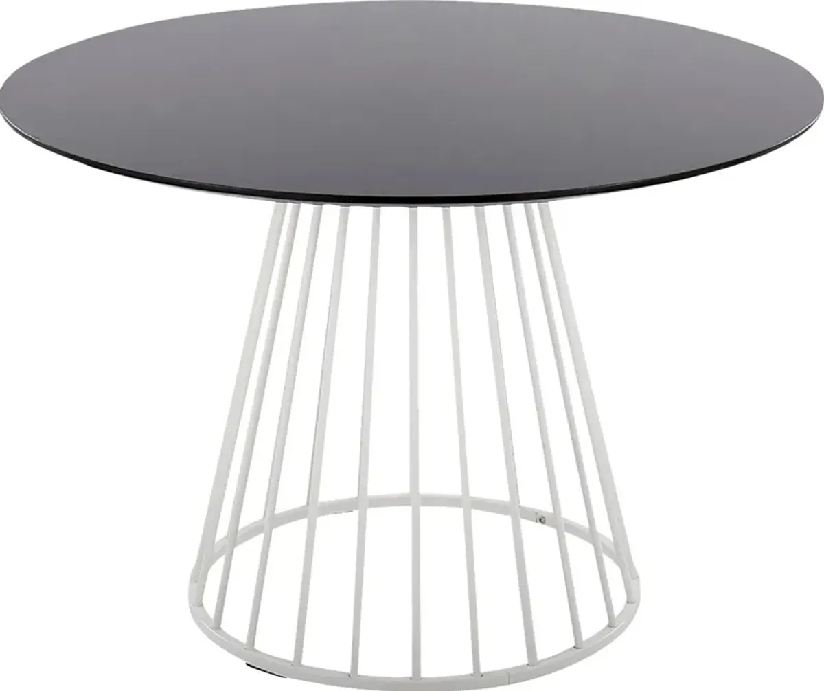 Ziercher III Black Dining Table