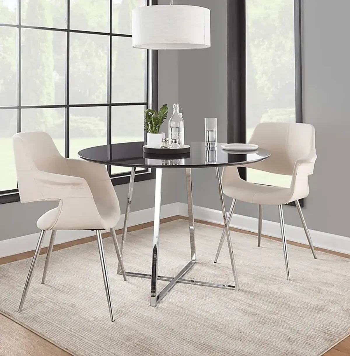 Sourwood II Black Dining Table