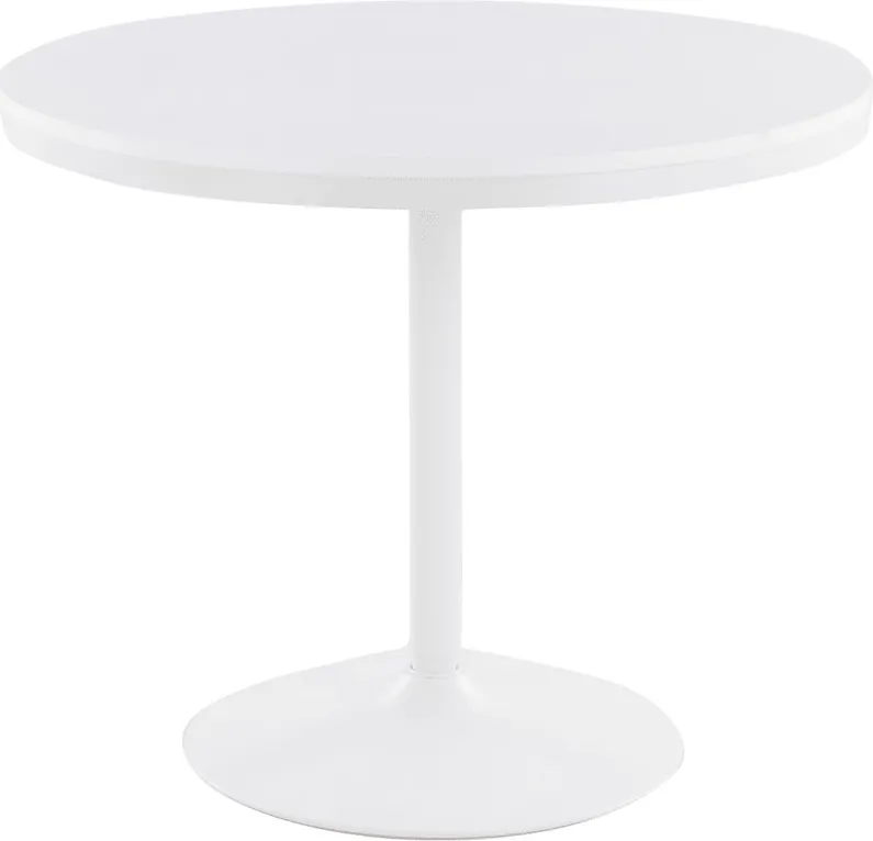 Baynard White Dining Table