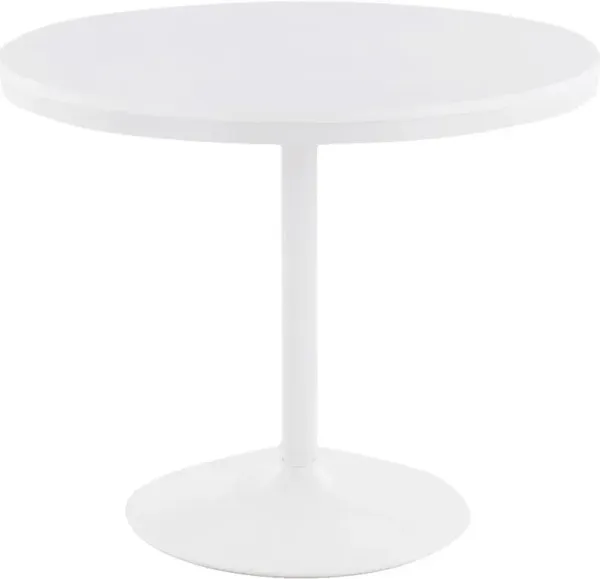 Baynard White Dining Table