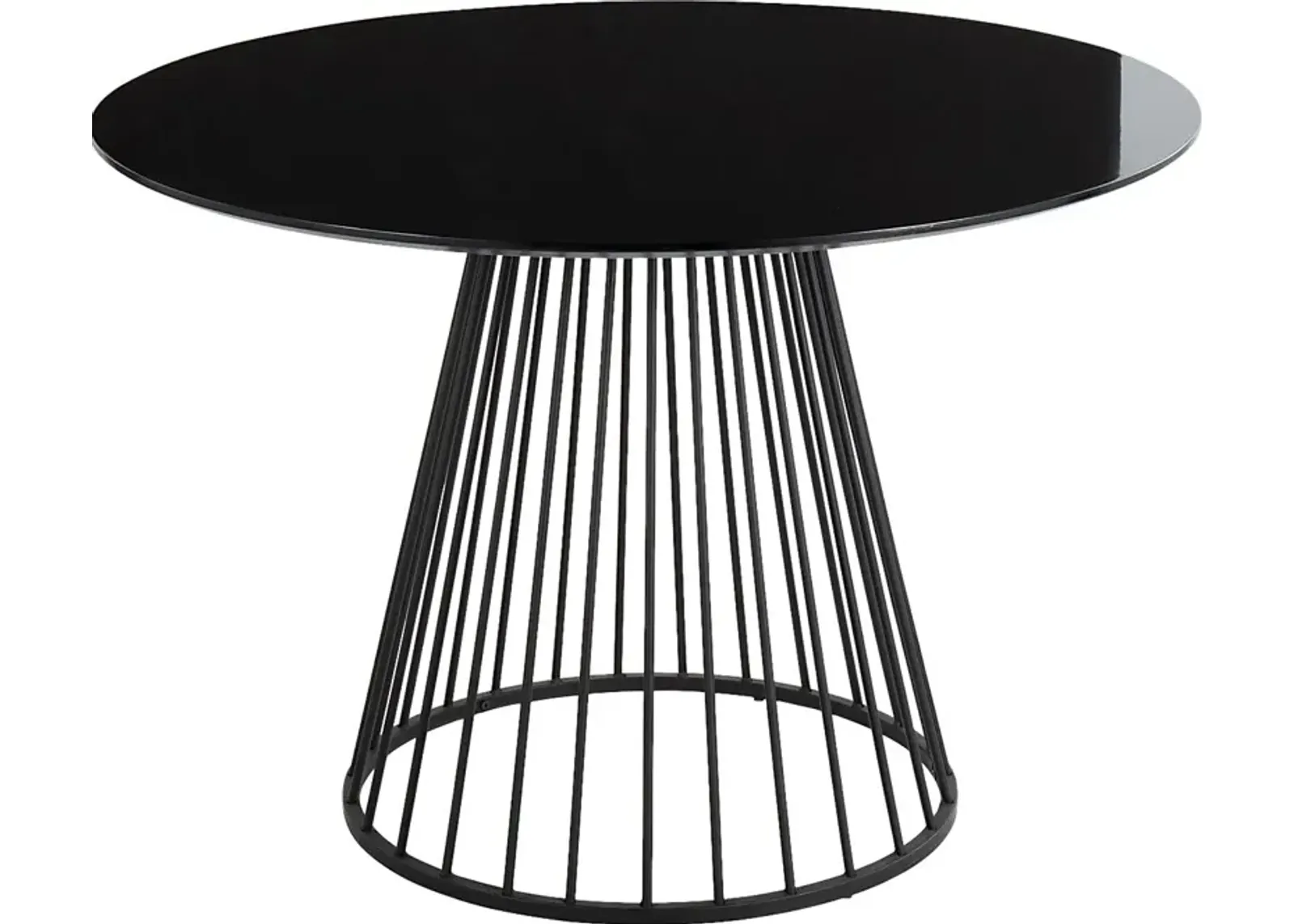 Aldendell Black Dining Table