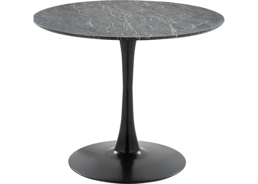 Mulroy Black Dining Table