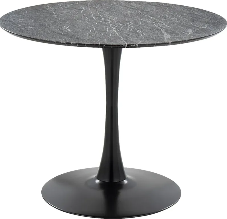 Mulroy Black Dining Table