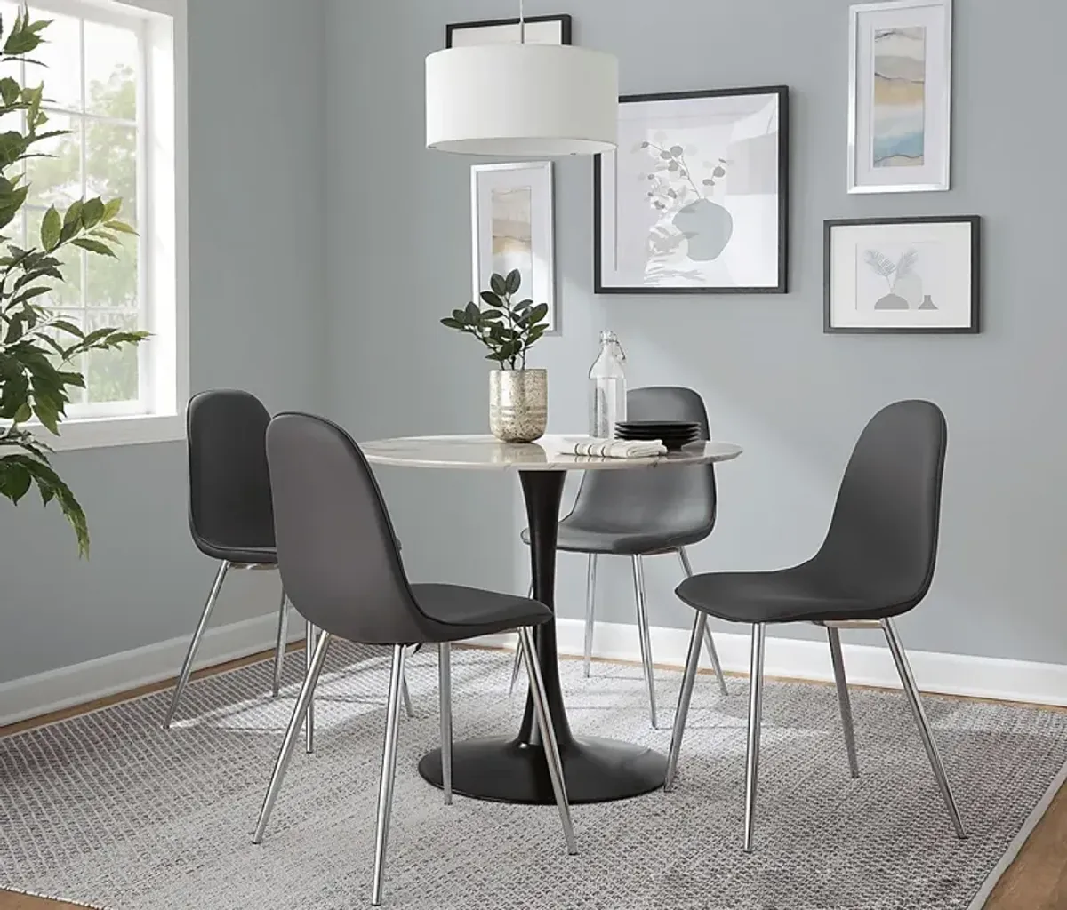 Mulroy White Dining Table