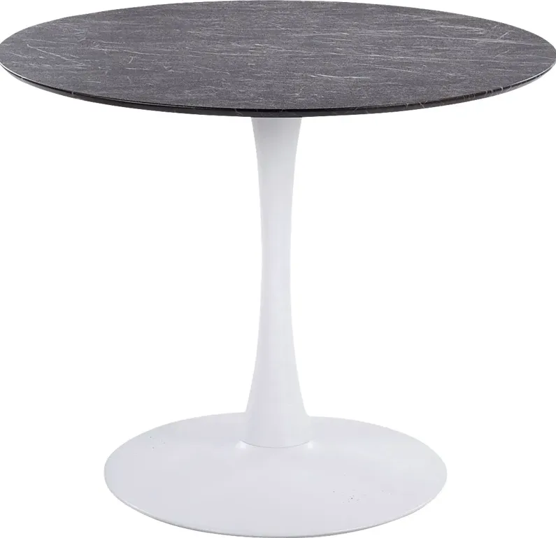 Mulroy Black Marble Dining Table