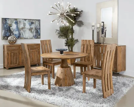 Honeychuck Brown Dining Table