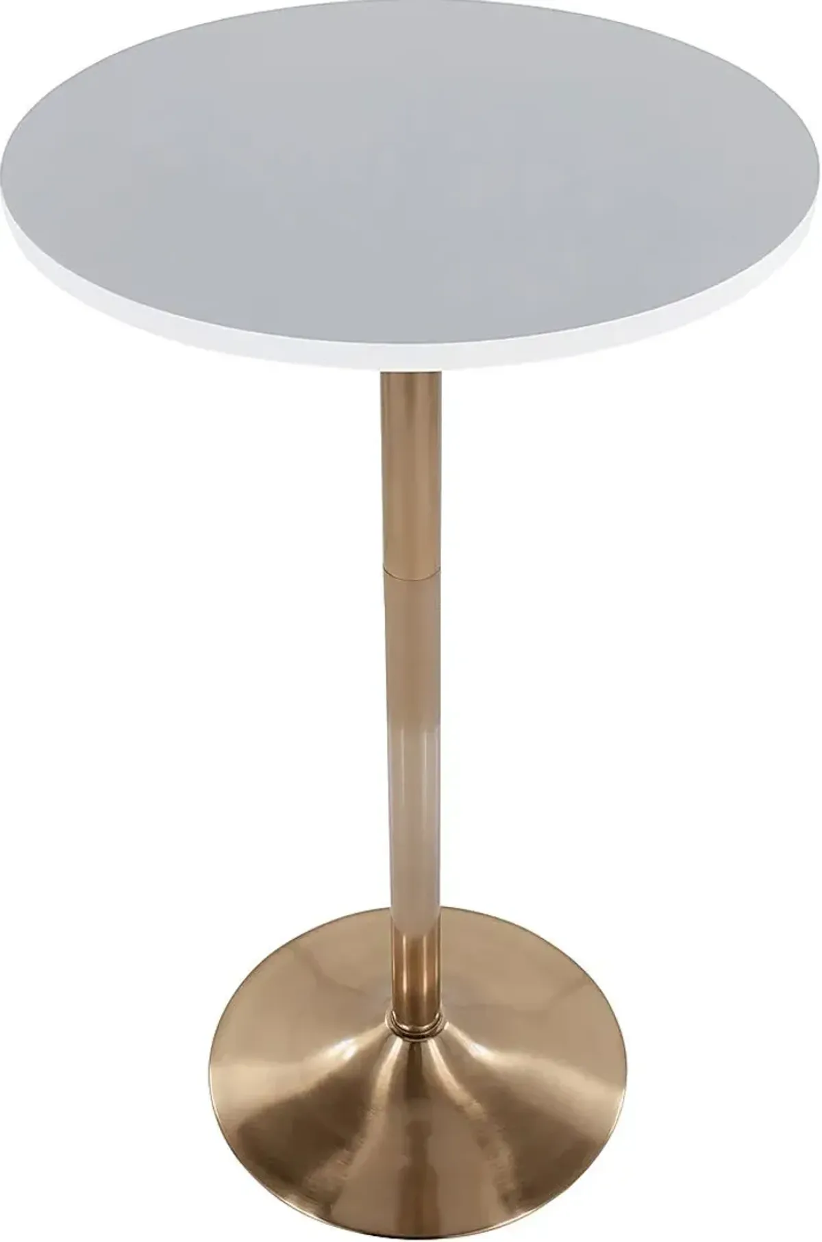 Stillforrest White Adjustable Dining Table