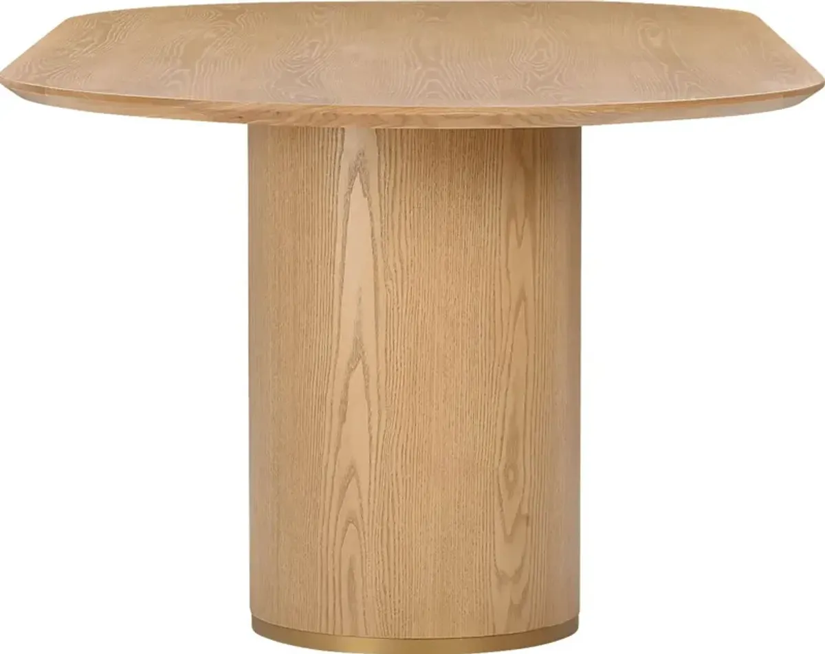 Fritcha Brown Dining Table