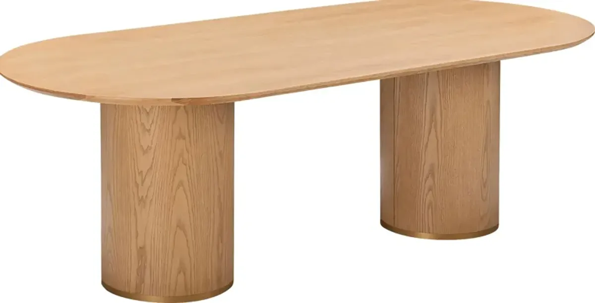 Fritcha Brown Dining Table