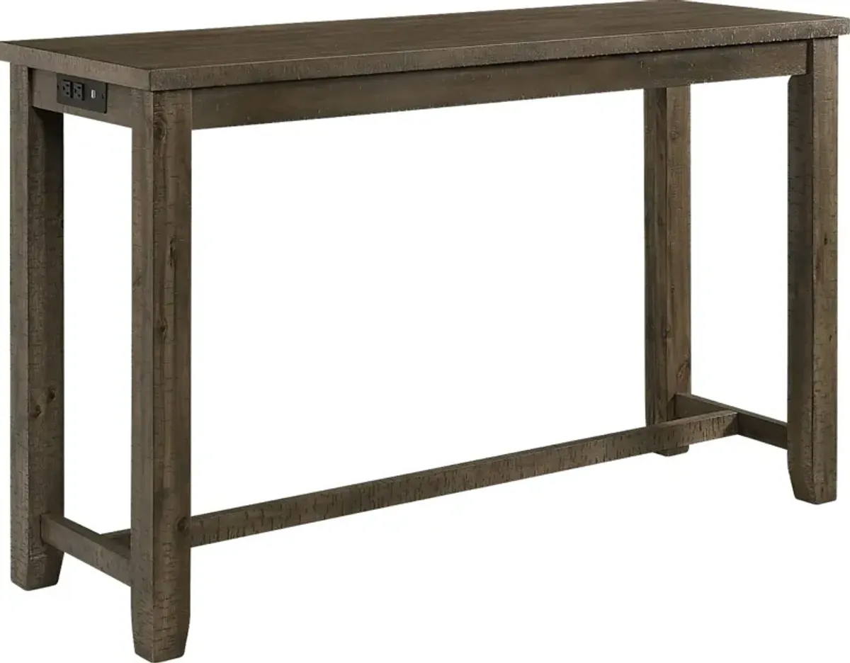 Ampezo Gray Bar Table with Stools