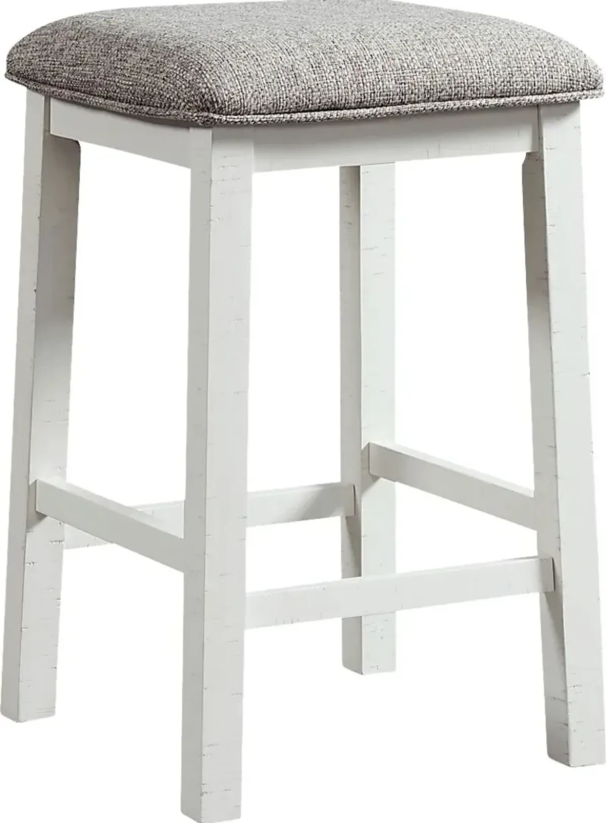 Ampezo White Bar Table with Stools