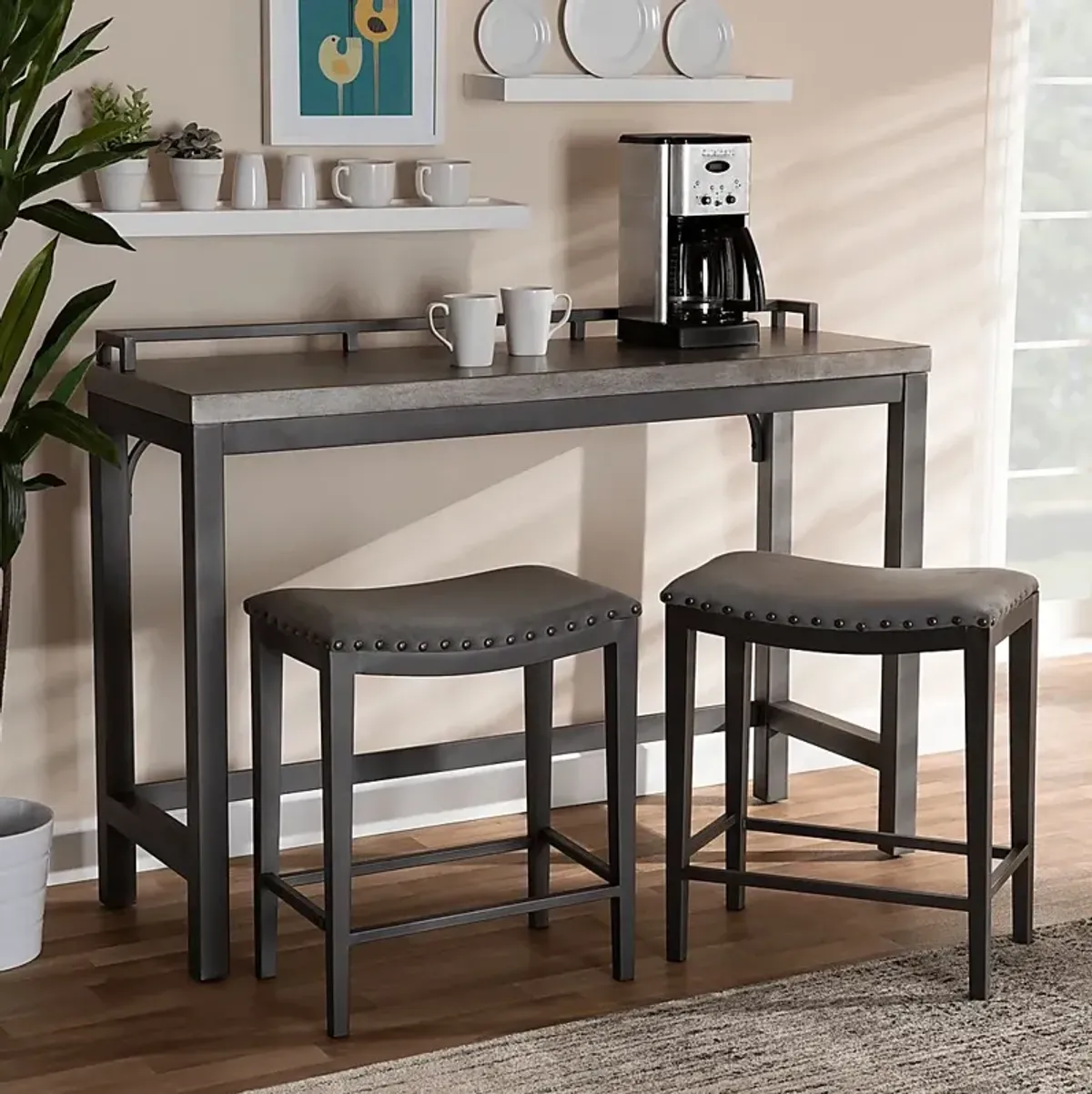 Bilyeu Gray Table Set