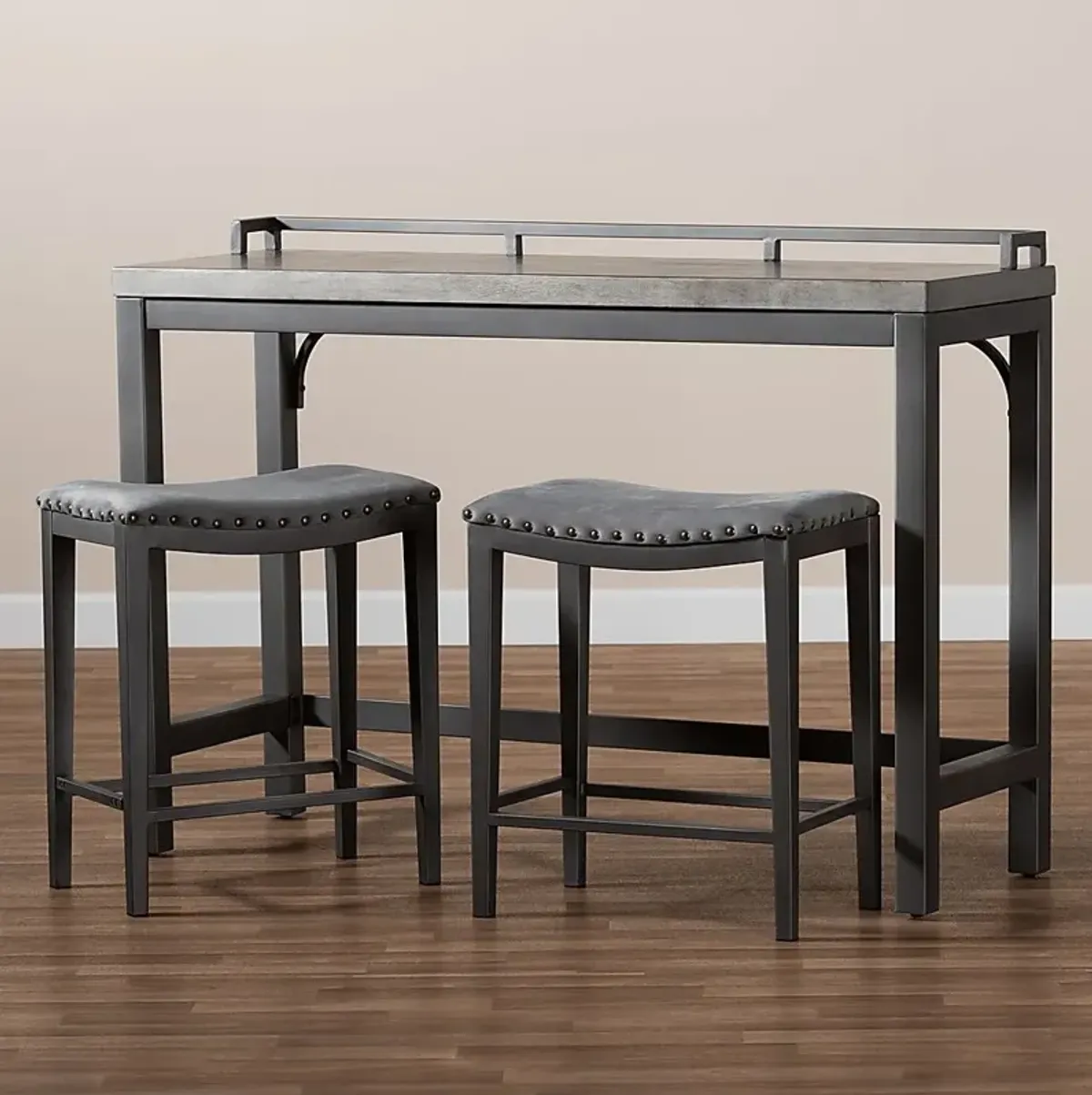 Bilyeu Gray Table Set