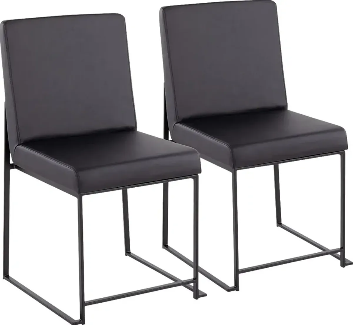 Bladens I Black Side Chair Set of 2