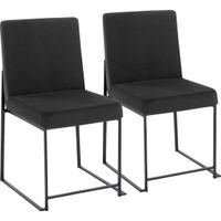 Bladens II Black Side Chair Set of 2