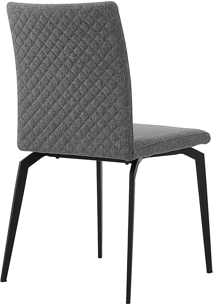 Hayla Gray Dining Chair, Set of 2