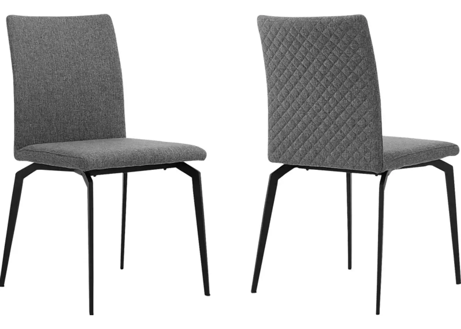 Hayla Gray Dining Chair, Set of 2