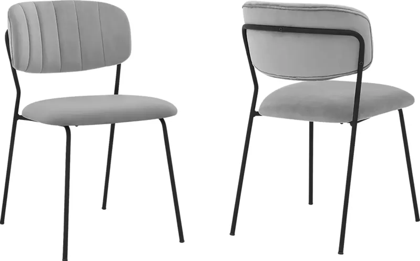 Carisaelle Gray Dining Chair, Set of 2