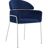 Portalane Dark Blue Dining Chair, Set of 2