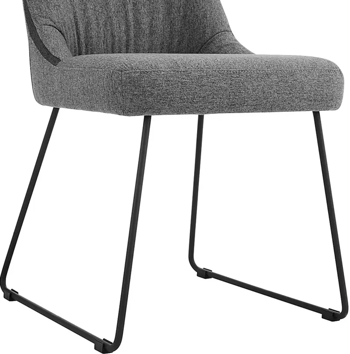 Quinnlane Gray Dining Chair, Set of 2