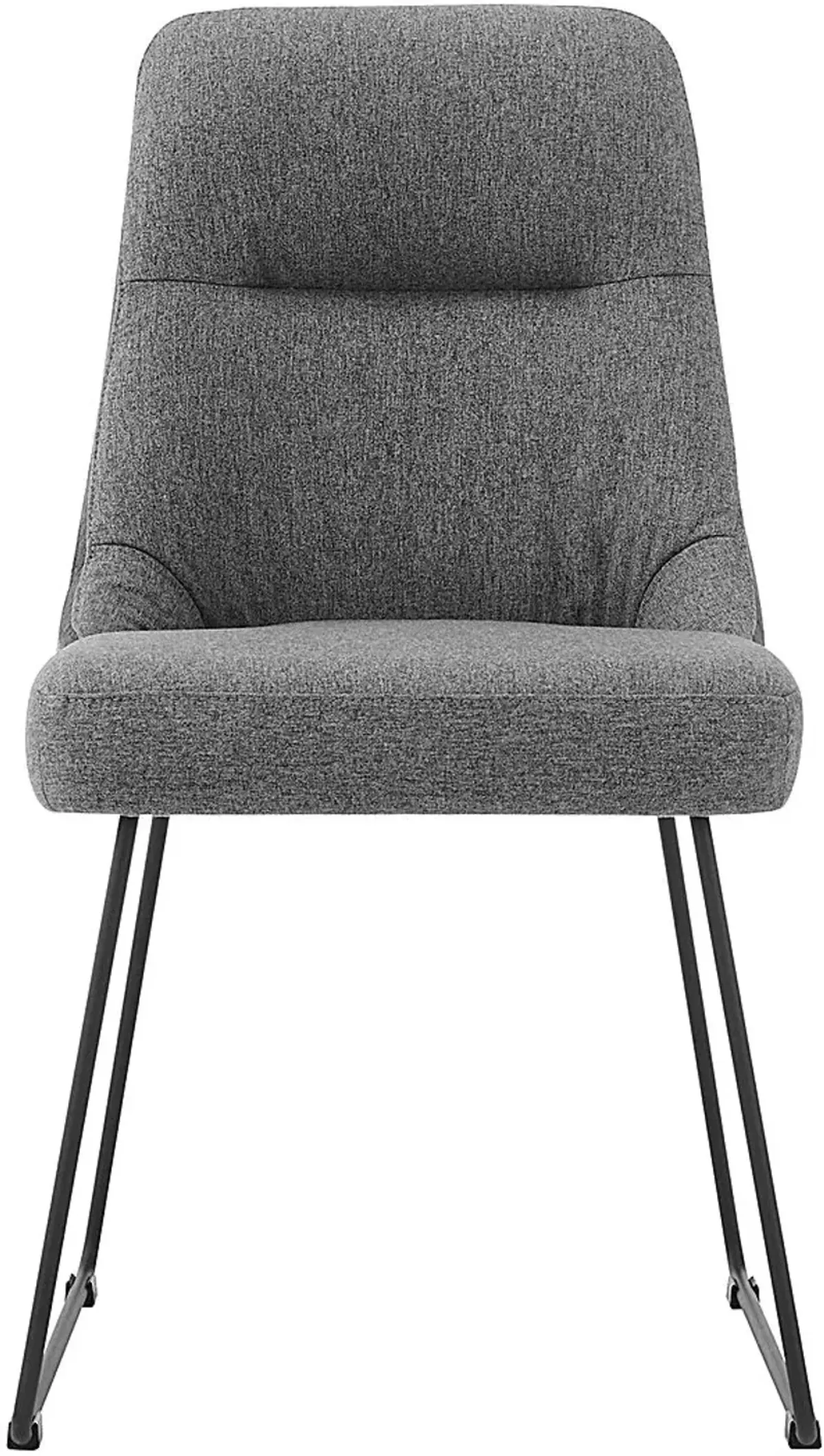 Quinnlane Gray Dining Chair, Set of 2