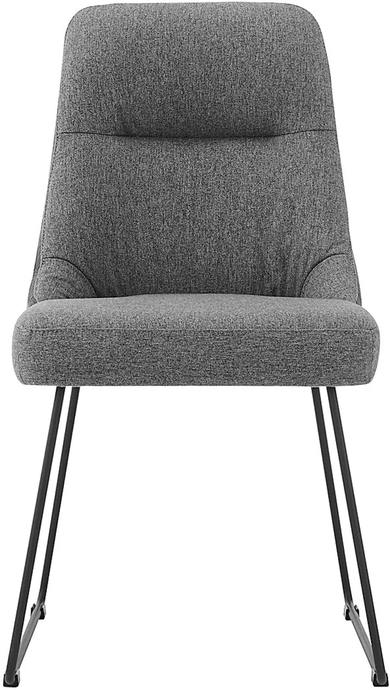 Quinnlane Gray Dining Chair, Set of 2