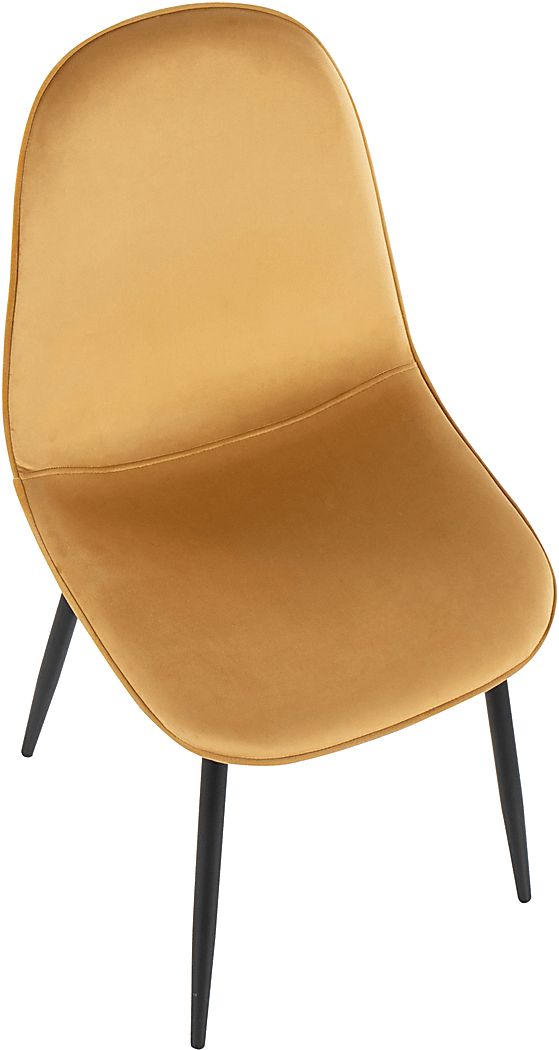 Symmes II Yellow Dining Chair Set of 2