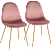 Symmes III Pink Dining Chair Set of 2