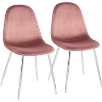 Symmes IV Pink Dining Chair Set of 2