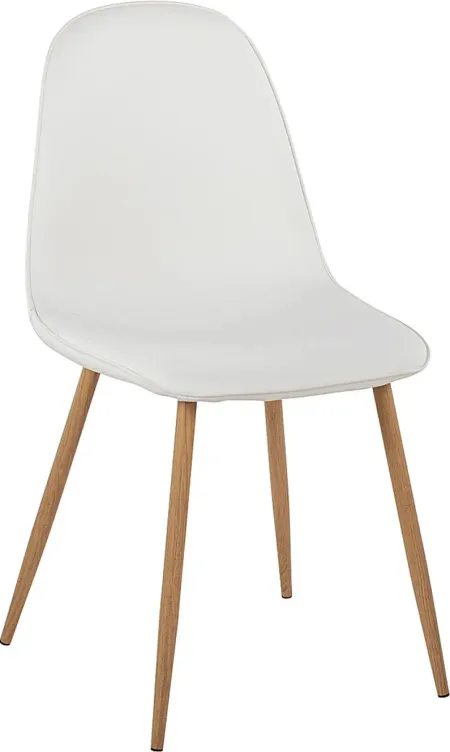 Dazet III White Dining Chair Set of 2